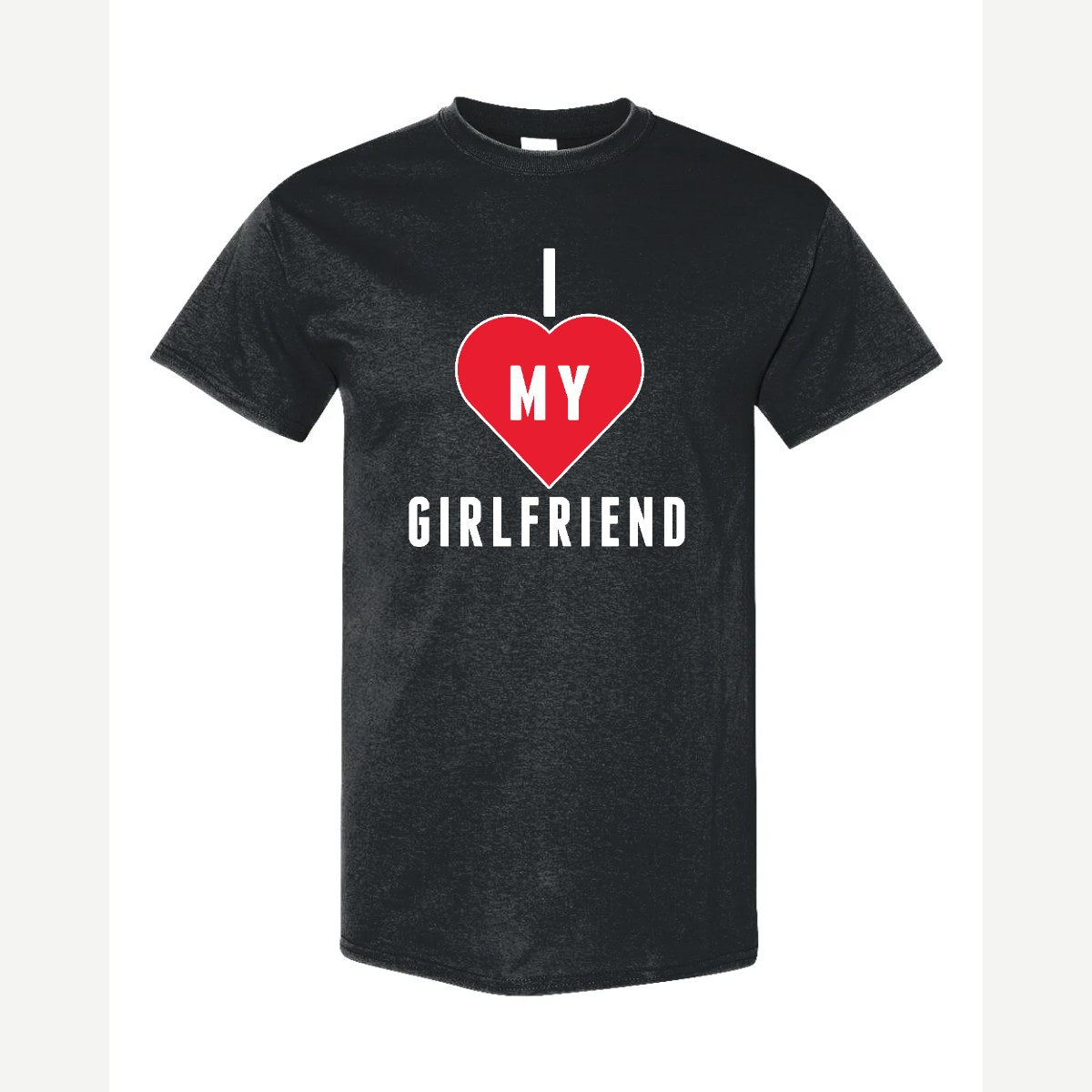 Heart Girlfriend — Classic Tee / Black