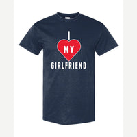 Heart Girlfriend — Classic Tee / Navy