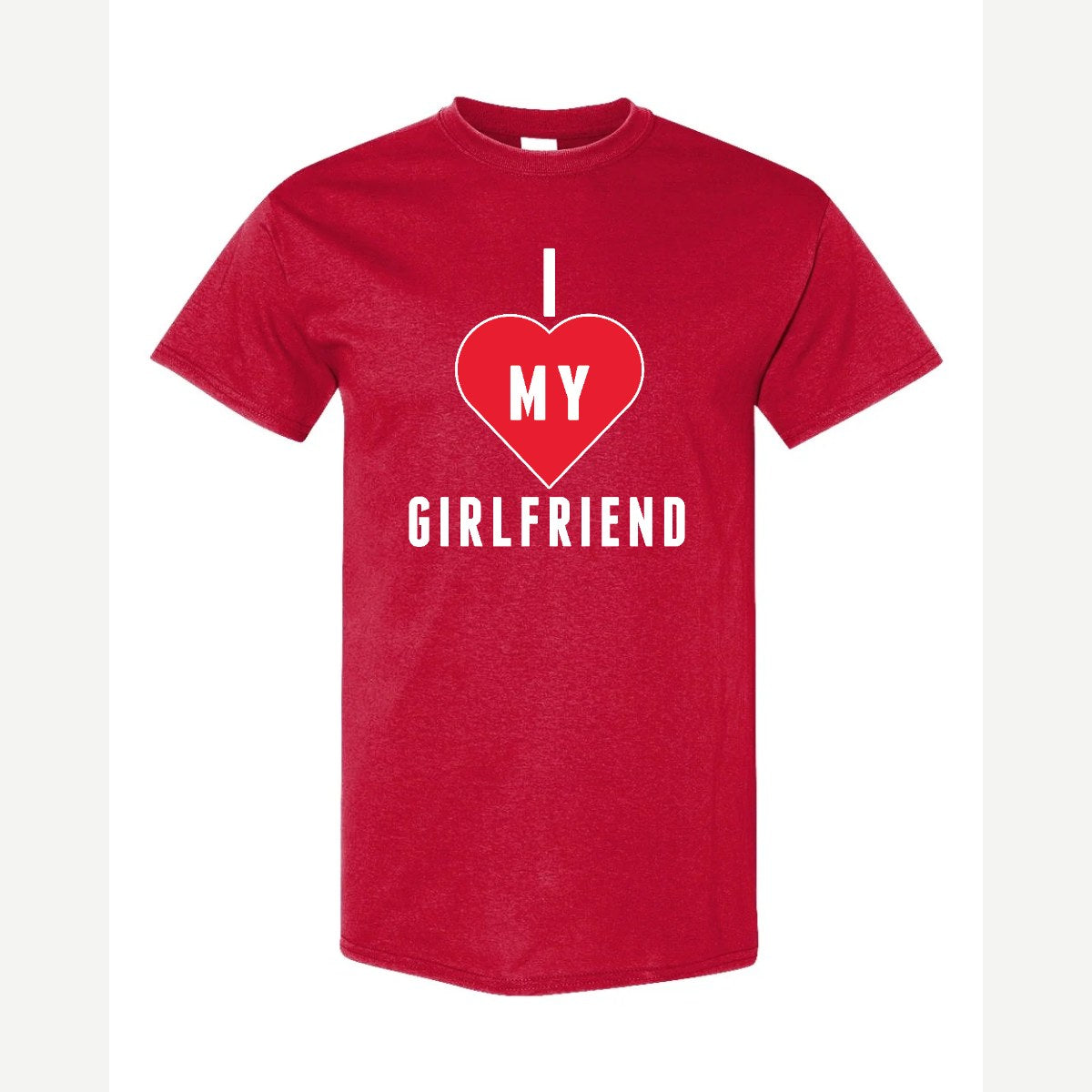 Heart Girlfriend — Classic Tee / Red