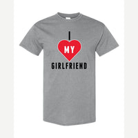 Heart Girlfriend — Classic Tee / Sport Grey