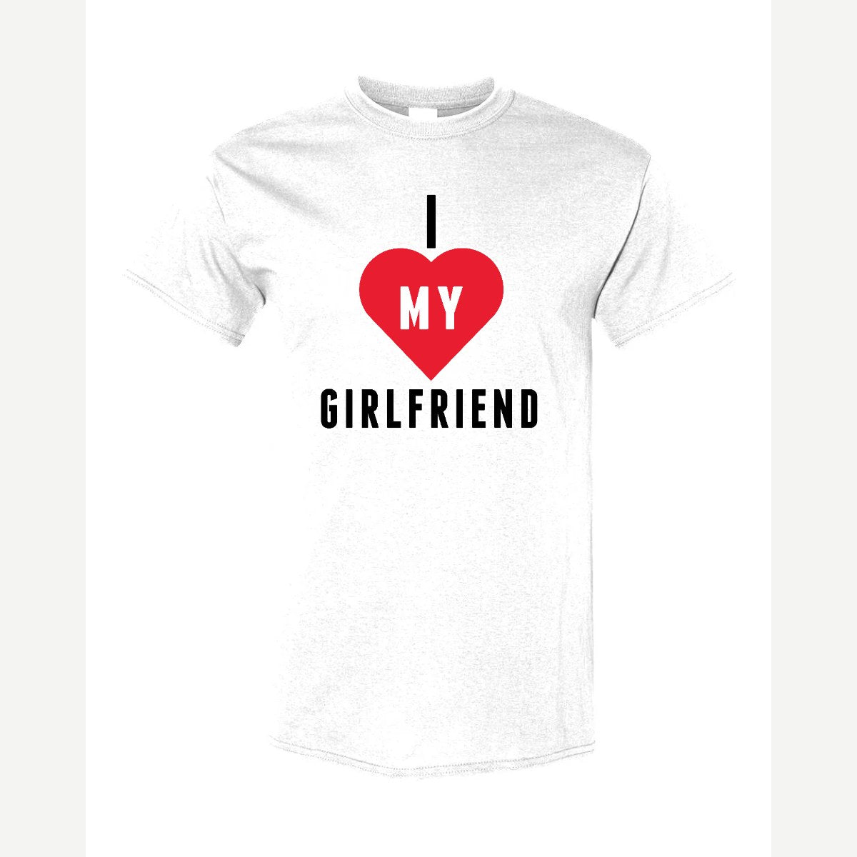 Heart Girlfriend — Classic Tee / White