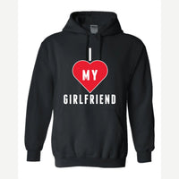 Heart Girlfriend — Hoodie / Black