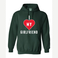 Heart Girlfriend — Hoodie / Forest Green