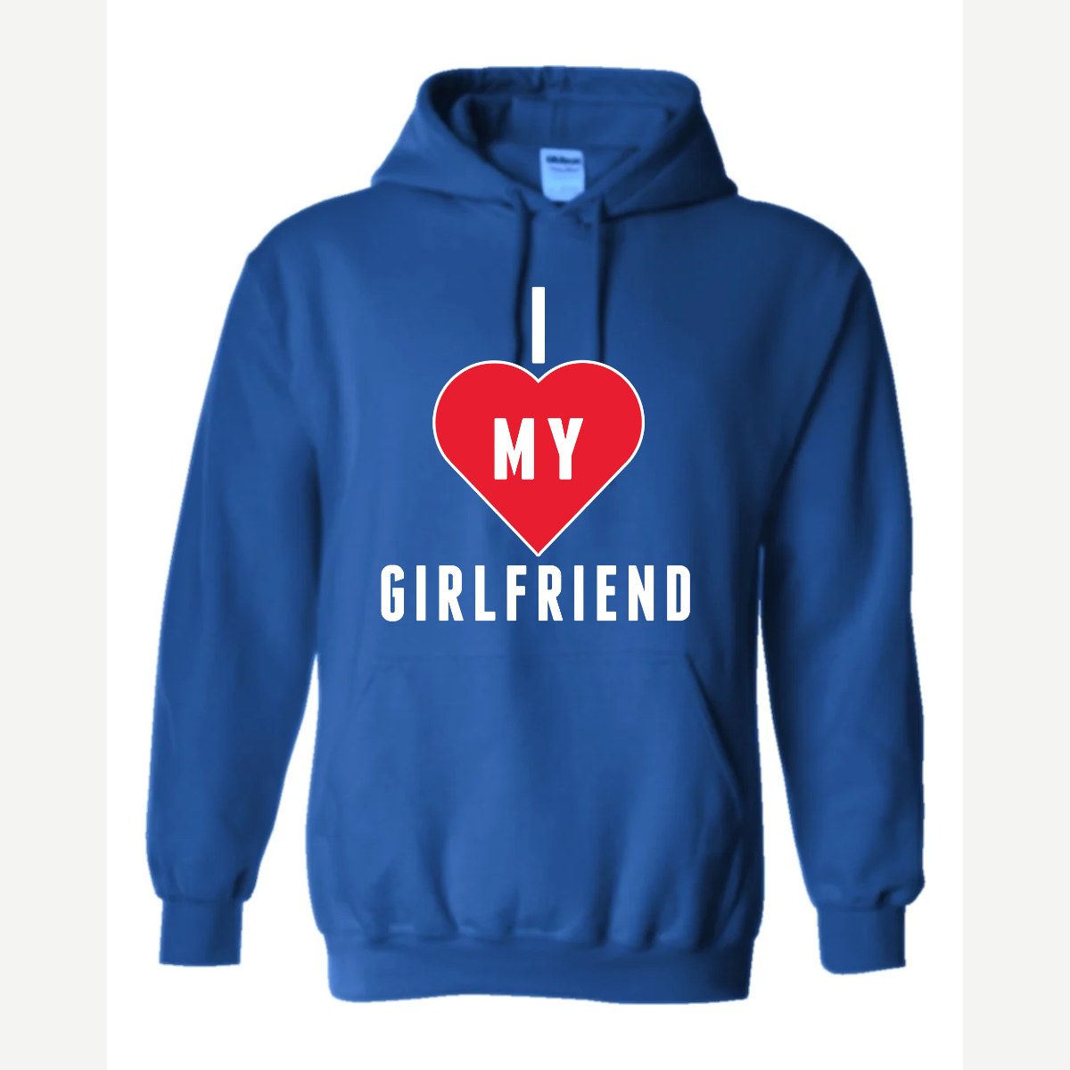 Heart Girlfriend — Hoodie / Royal