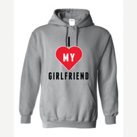 Heart Girlfriend — Hoodie / Sport Grey