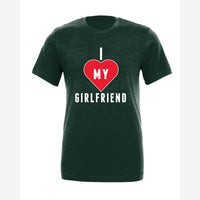 Heart Girlfriend — Premium Tee / Forest