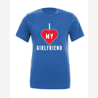 Heart Girlfriend — Premium Tee / True Royal