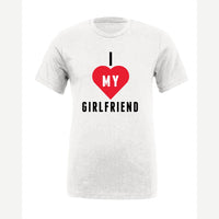 Heart Girlfriend — Premium Tee / White