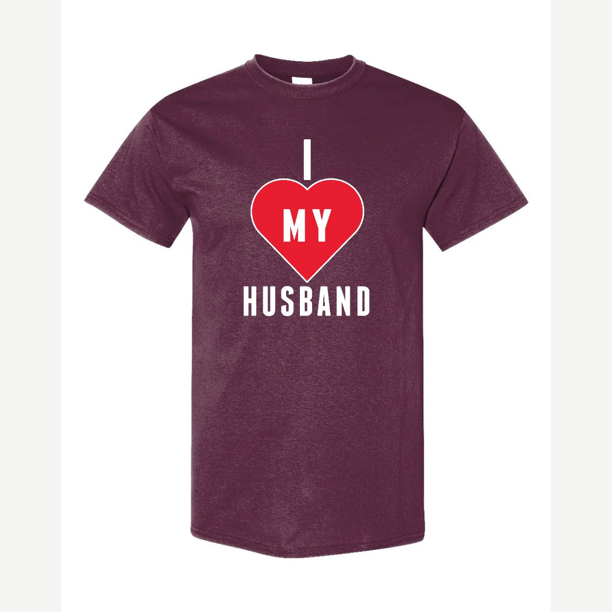 Heart Husband — Classic Tee / Maroon
