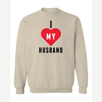 Heart Husband — Crewneck Sweatshirt / Sand