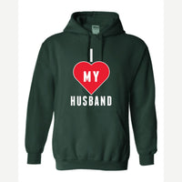 Heart Husband — Hoodie / Forest Green
