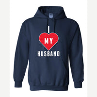 Heart Husband — Hoodie / Navy