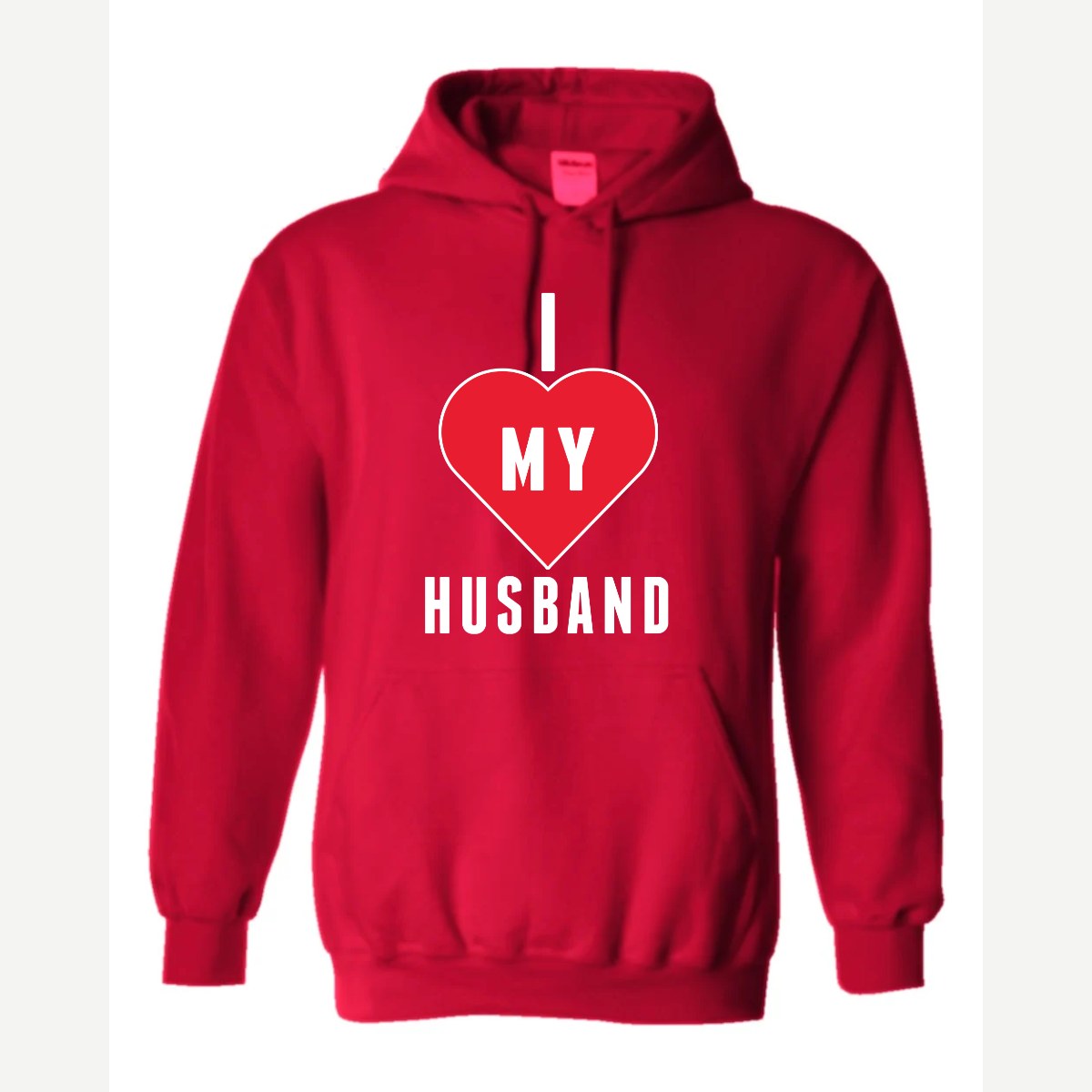 Heart Husband — Hoodie / Red