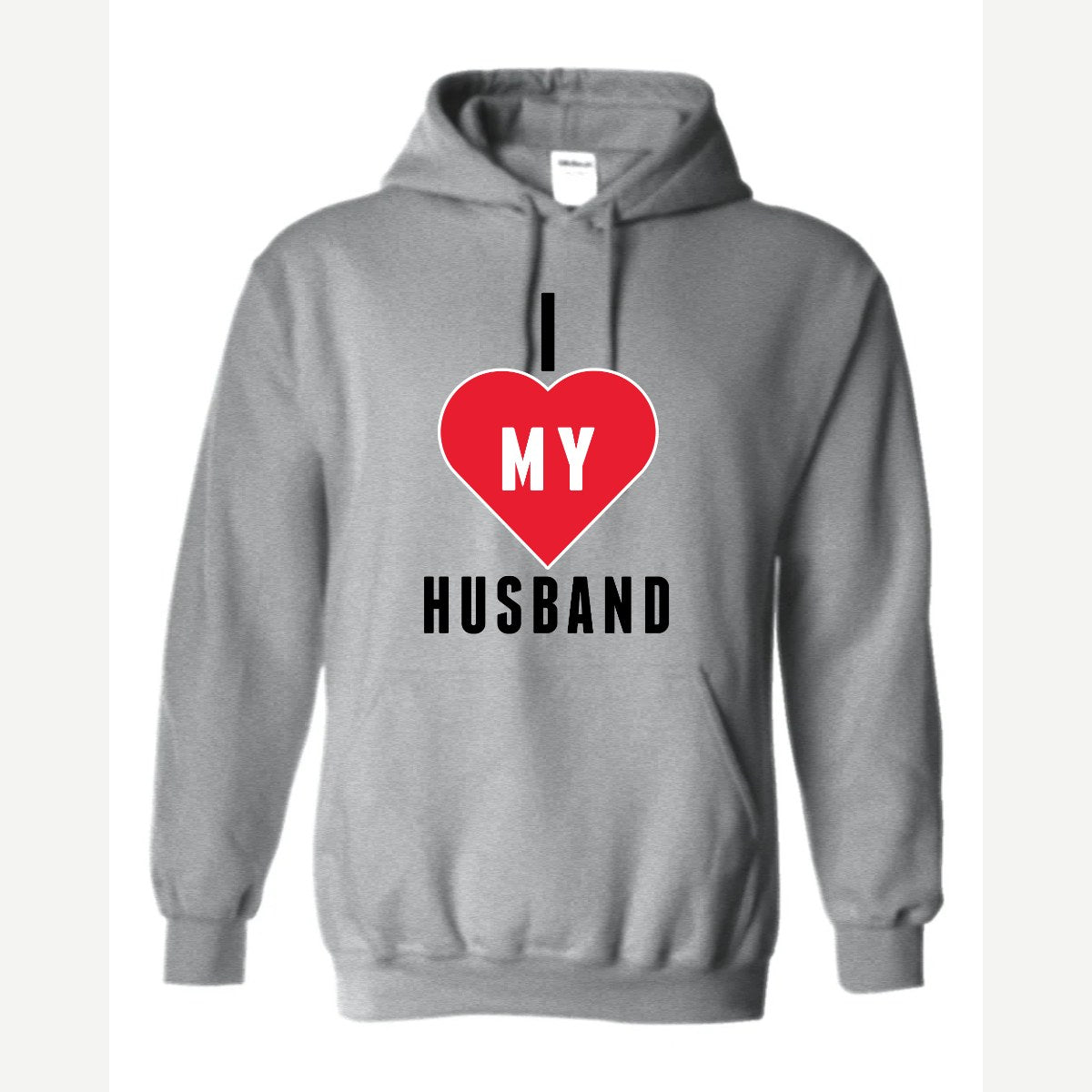 Heart Husband — Hoodie / Sport Grey