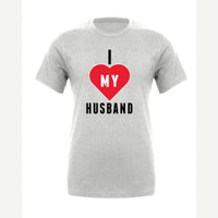 Heart Husband — Premium Tee / Athletic Heather