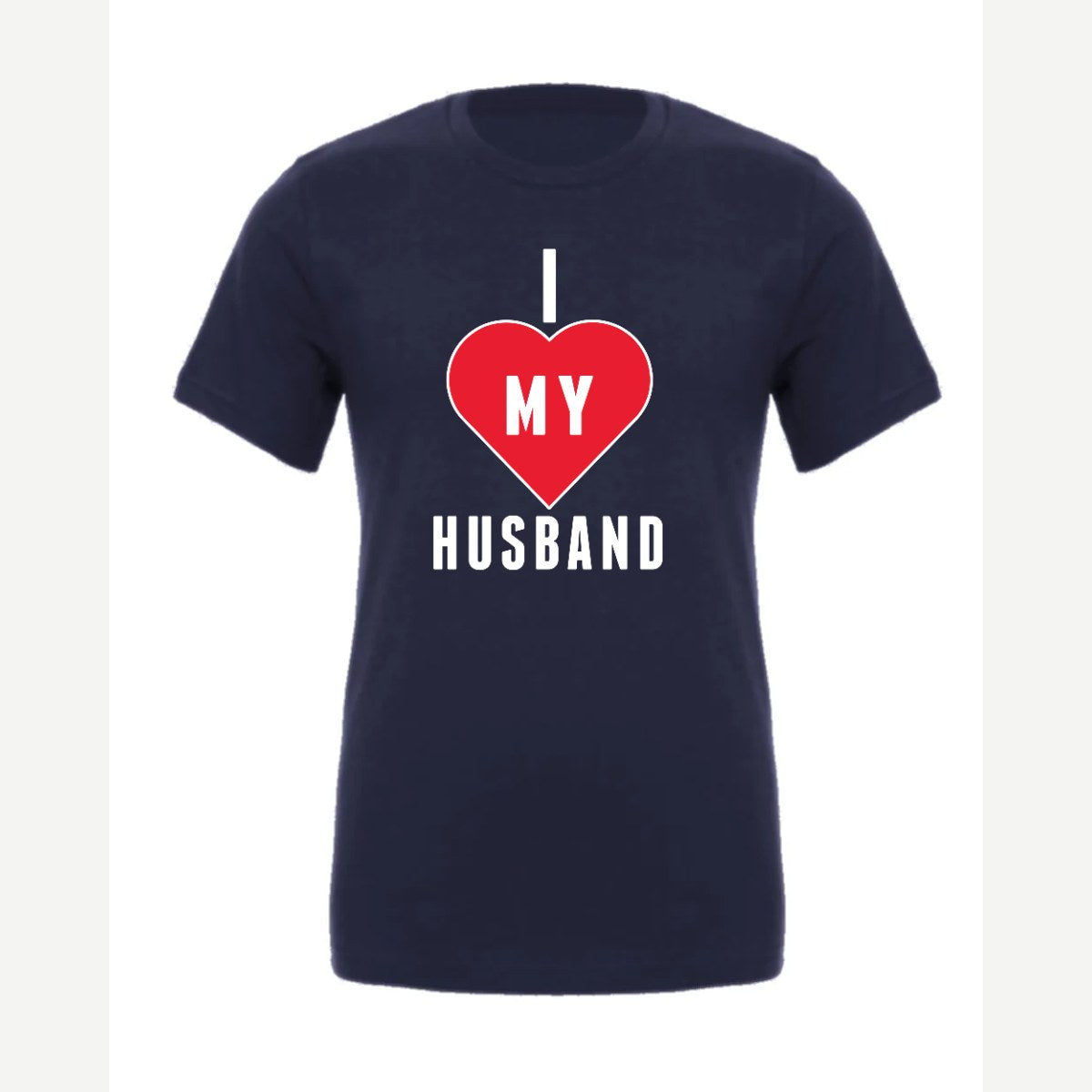 Heart Husband — Premium Tee / Navy
