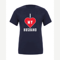 Heart Husband — Premium Tee / Navy