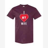 Heart Wife — Classic Tee / Maroon
