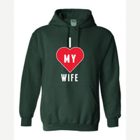 Heart Wife — Hoodie / Forest Green