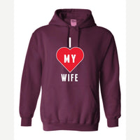 Heart Wife — Hoodie / Maroon