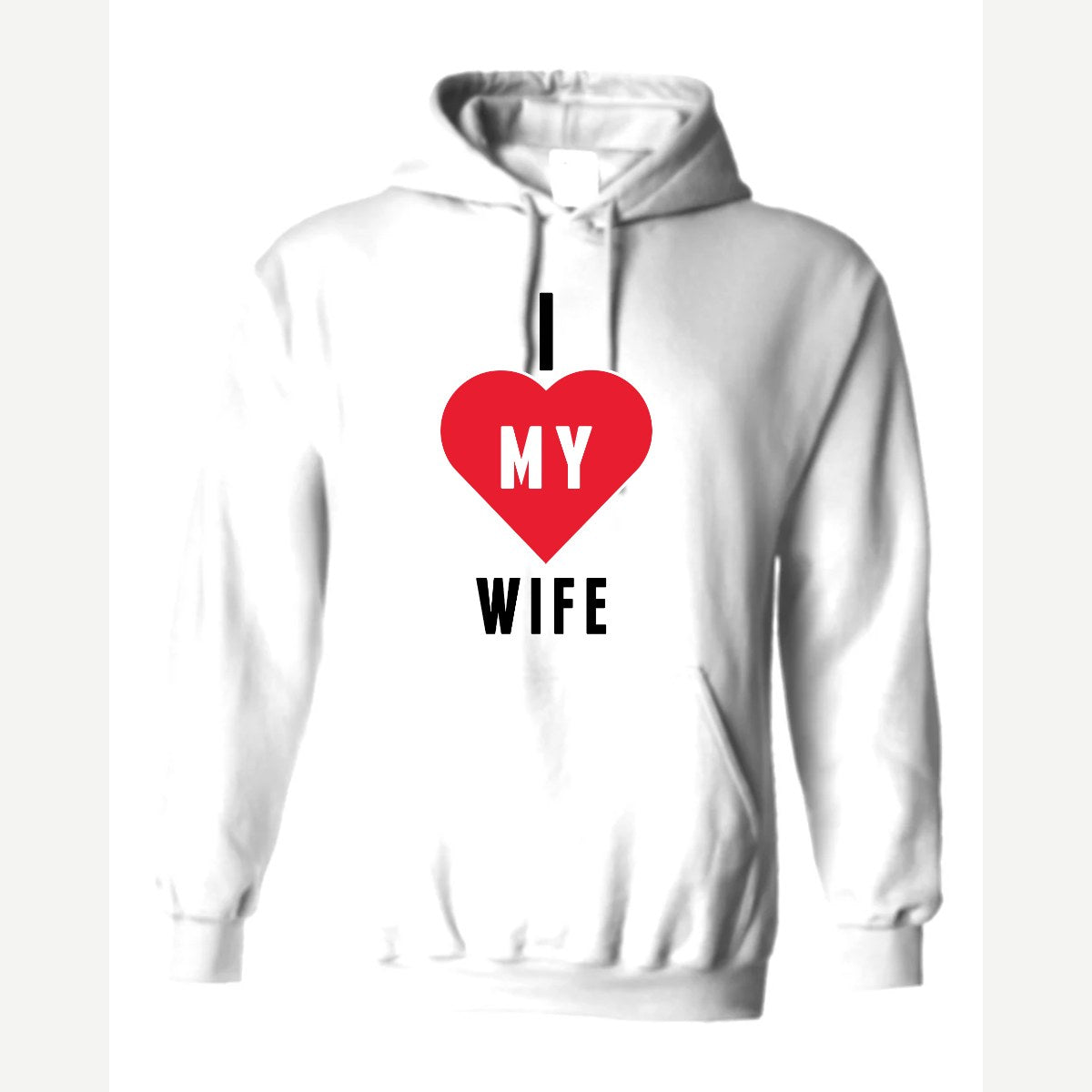 Heart Wife — Hoodie / White