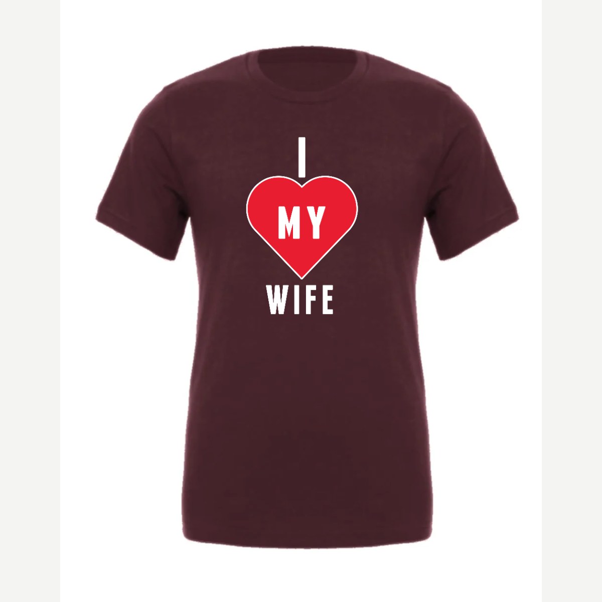 Heart Wife — Premium Tee / Maroon