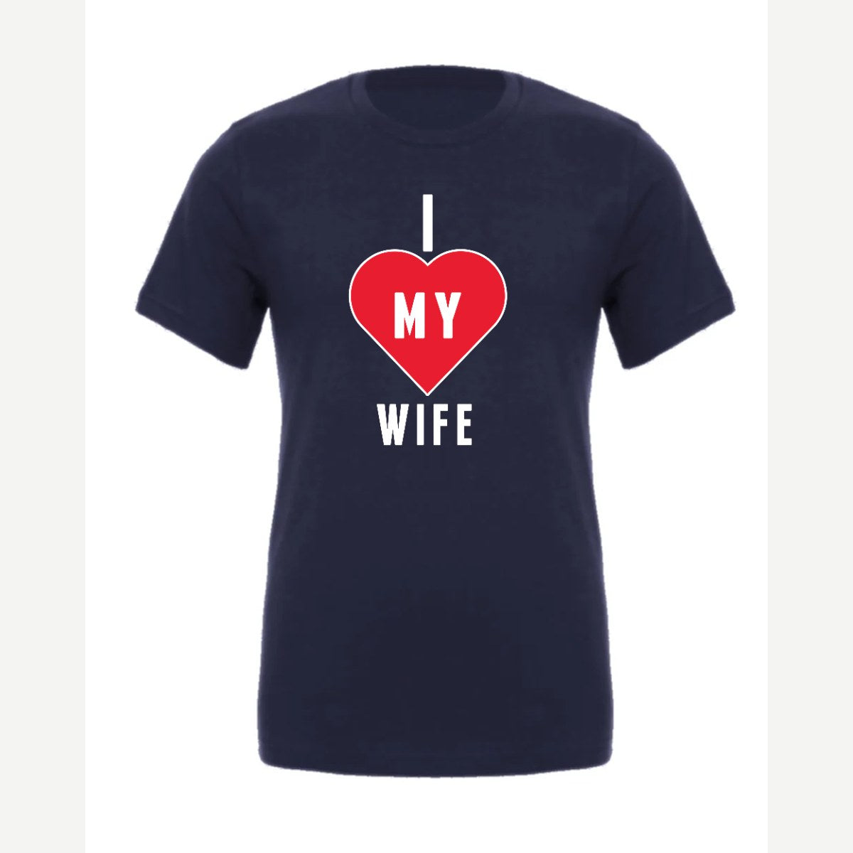 Heart Wife — Premium Tee / Navy