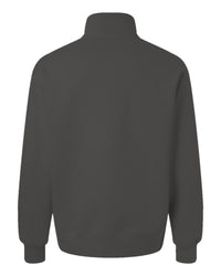 Heavyweight Custom Half-Zip Pullover (Bella+Canvas 4740) - Asphalt (back)