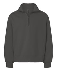 Heavyweight Custom Half-Zip Pullover (Bella+Canvas 4740) - Asphalt