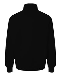 Heavyweight Custom Half-Zip Pullover (Bella+Canvas 4740) - Black (back)