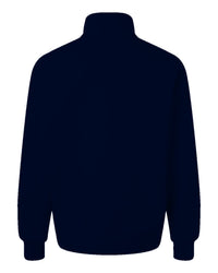 Heavyweight Custom Half-Zip Pullover (Bella+Canvas 4740) - Navy (back)