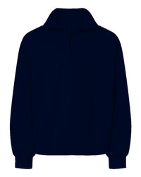 Heavyweight Custom Half-Zip Pullover (Bella+Canvas 4740) - Navy