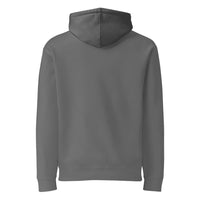 Heavyweight Custom Hoodie (Independent Trading IND4000) - Charcoal Solid (back)