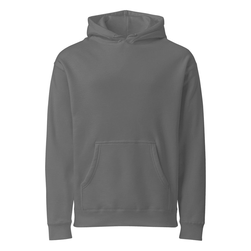 Heavyweight Custom Hoodie (Independent Trading IND4000) - Charcoal Solid