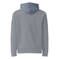 Heavyweight Custom Hoodie (Independent Trading IND4000) - Storm Blue (back)