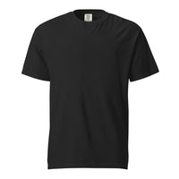 Heavyweight Garment-Dyed Custom T-Shirt (Comfort Colors 1717) - Black