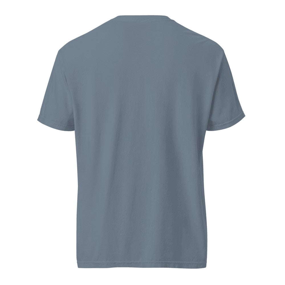 Heavyweight Garment-Dyed Custom T-Shirt (Comfort Colors 1717) - Blue Jean (back)