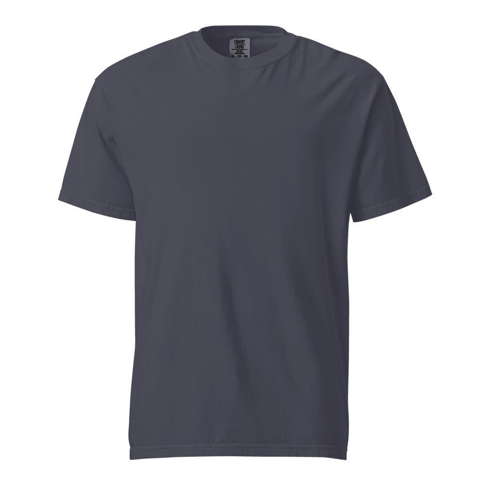 Heavyweight Garment-Dyed Custom T-Shirt (Comfort Colors 1717) - Navy