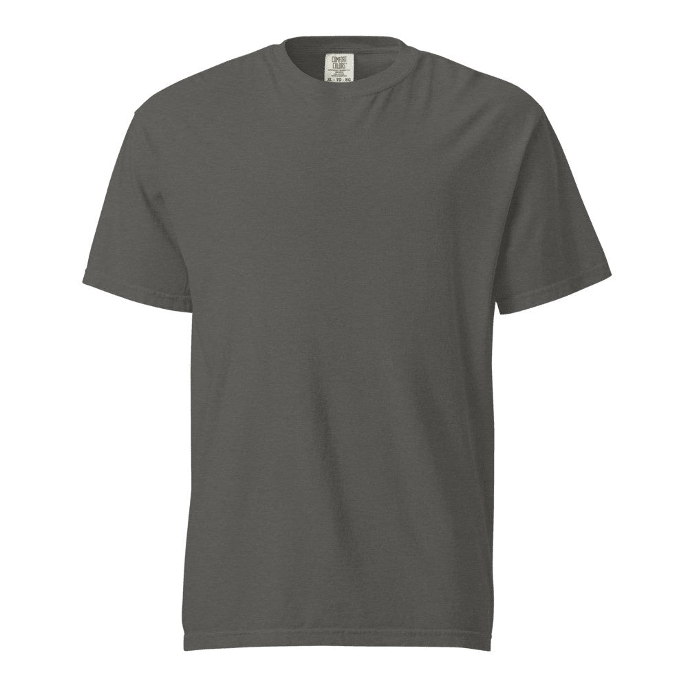 Heavyweight Garment-Dyed Custom T-Shirt (Comfort Colors 1717) - Pepper