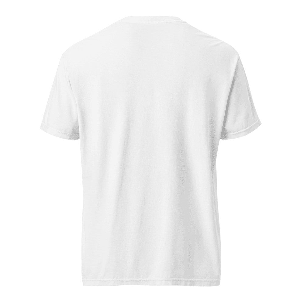 Heavyweight Garment-Dyed Custom T-Shirt (Comfort Colors 1717) - White (back)