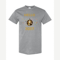 Hello New Year Disco Ball — Classic Tee / Sport Grey