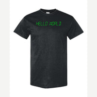 Hello World programmer — Classic Tee / Black
