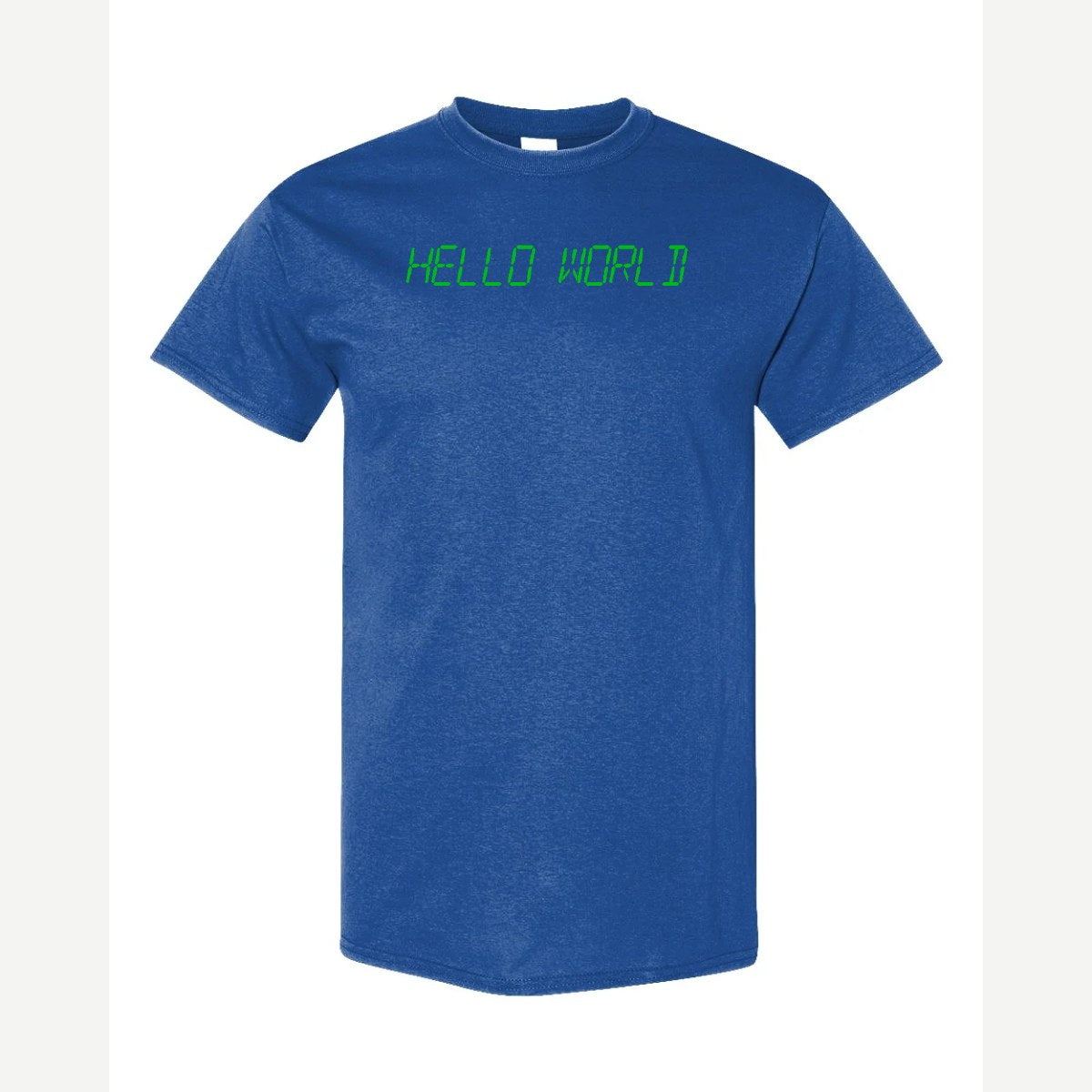Hello World programmer — Classic Tee / Royal