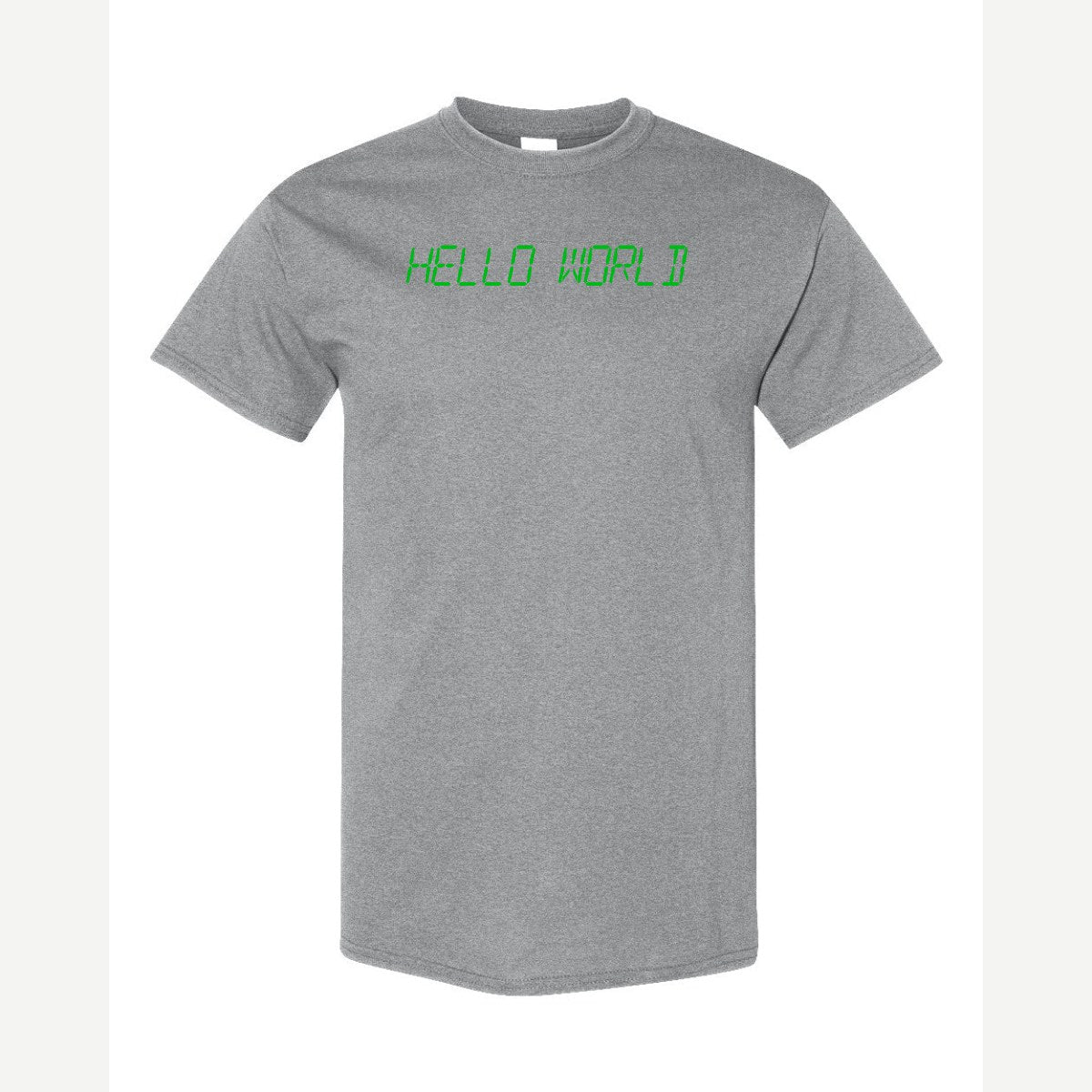 Hello World programmer — Classic Tee / Sport Grey