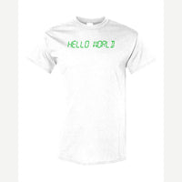 Hello World programmer — Classic Tee / White