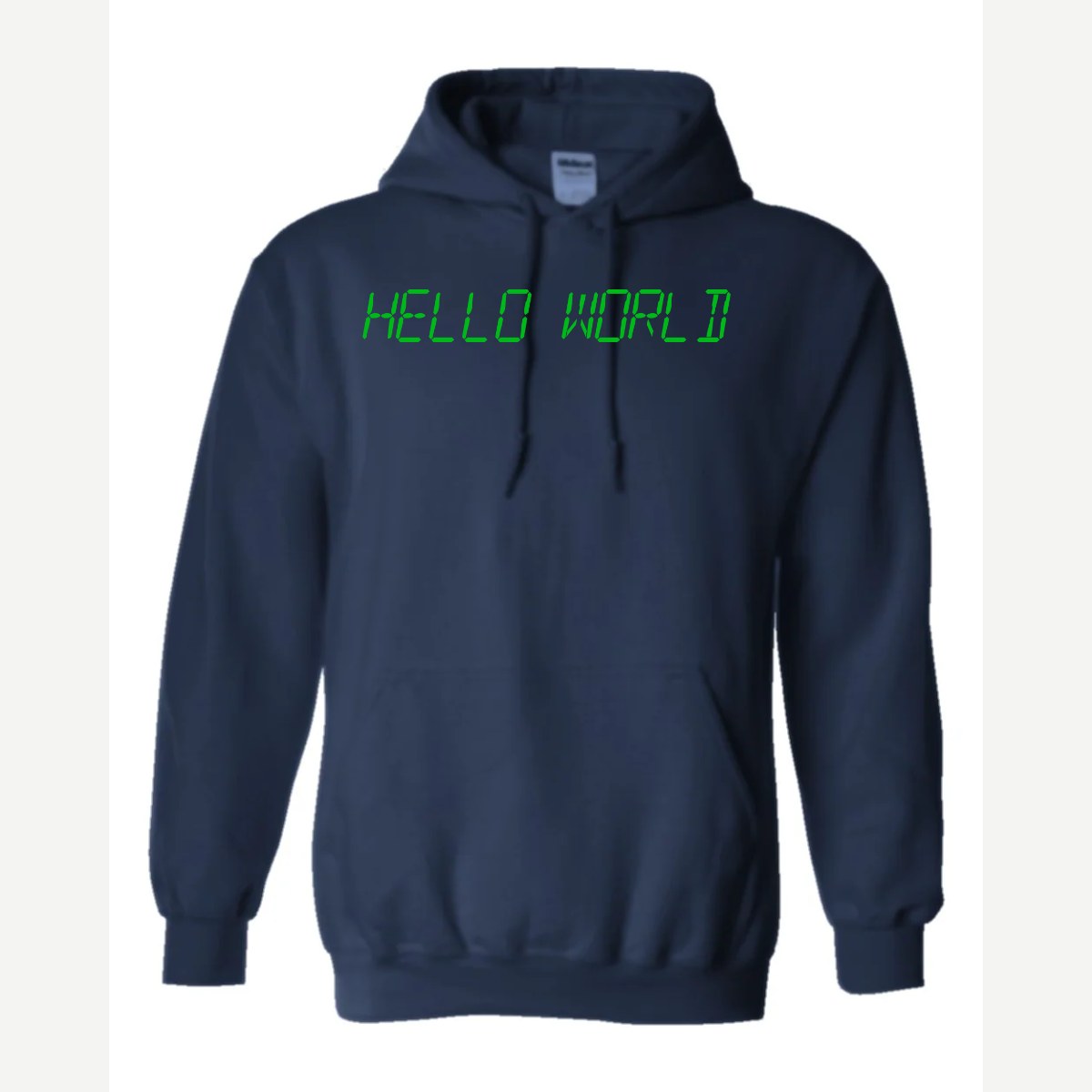 Hello World programmer — Hoodie / Navy