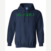 Hello World programmer — Hoodie / Navy