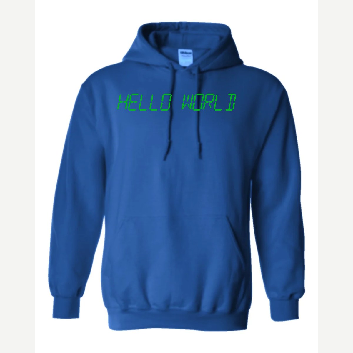 Hello World programmer — Hoodie / Royal
