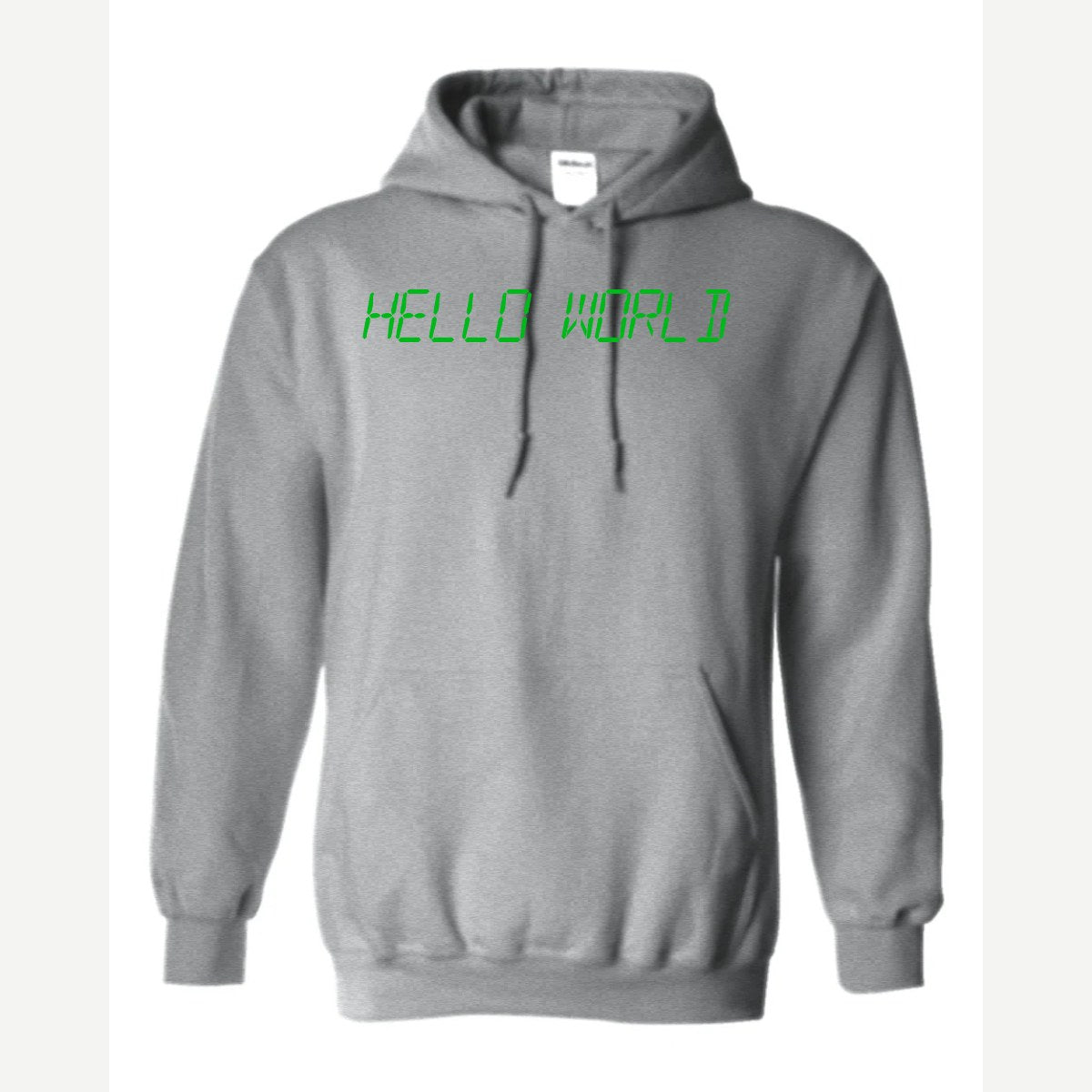 Hello World programmer — Hoodie / Sport Grey