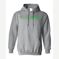Hello World programmer — Hoodie / Sport Grey